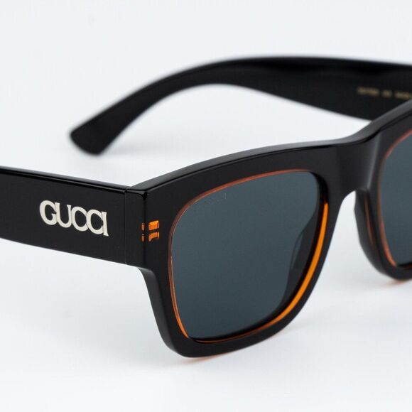 Gucci Women Sunglasses Black Blue Square GG1793S 003 NEW AUTHENTIC main image 10